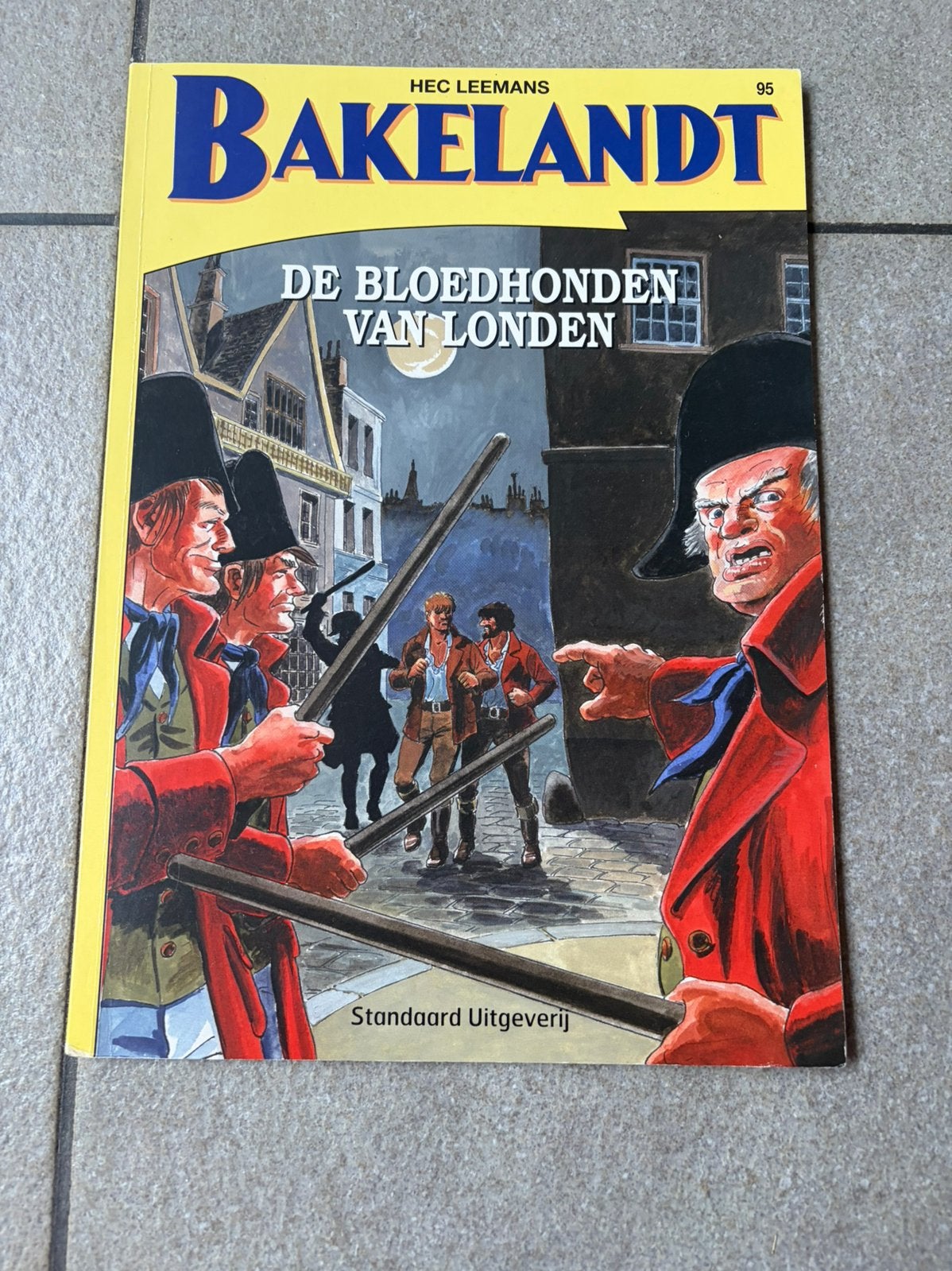 Bakelandt nr 95 De bloedhonden van Londen, Boeken, Stripverhalen, Ophalen, Zo goed als nieuw