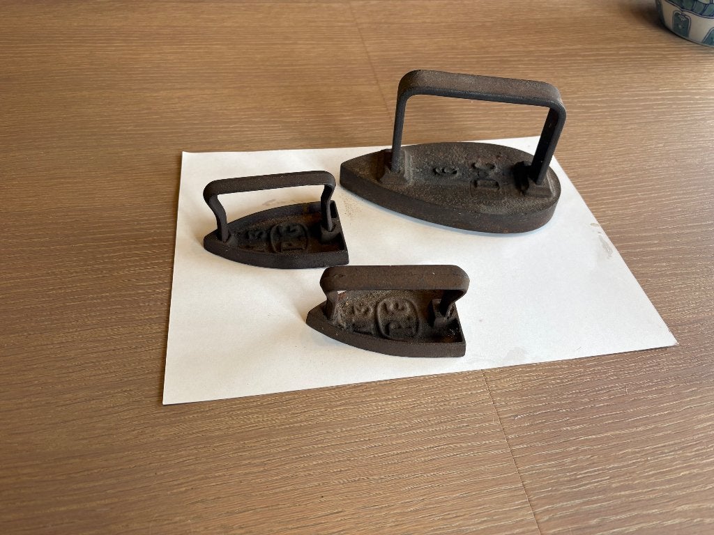 Oude strijkijzer, Antiek en Kunst, Ophalen