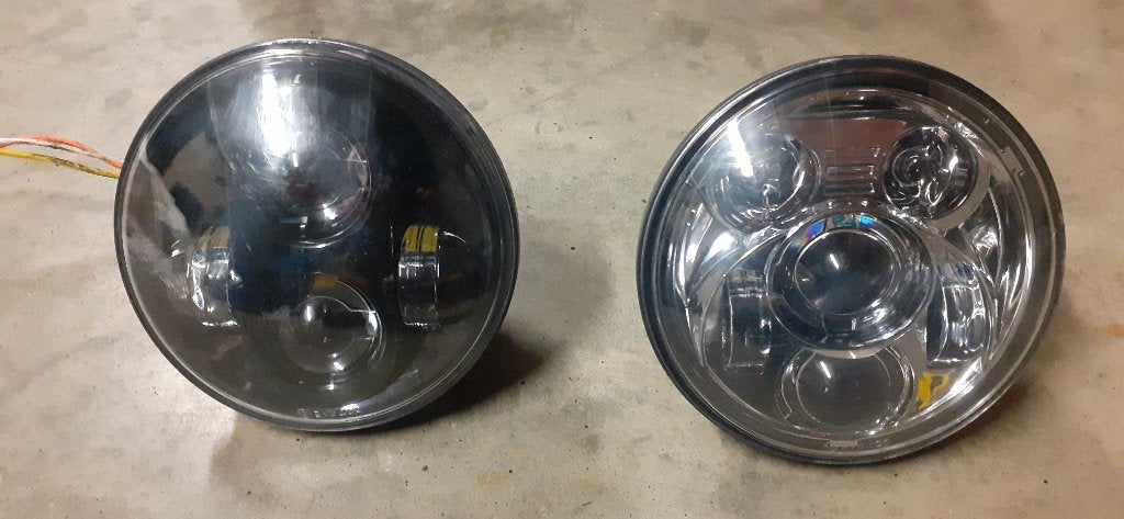 LED koplamp 5,75", Motoren, Ophalen