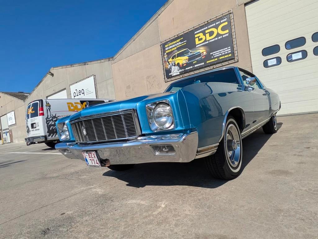 Chevrolet Monte-Carlo (bj 1971, automaat), Auto's, Oldtimers, Te koop, Bluetooth, Emergency brake assist, Metaalkleur, Radio, Chevrolet