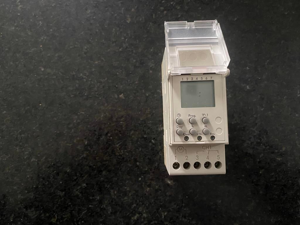 Minuteur électronique, Enlèvement, Utilisé