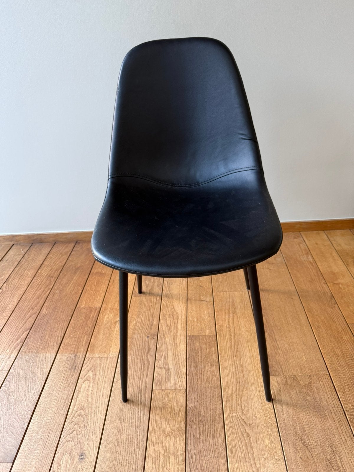 House Doctor Found eetkamerstoel (4), Huis en Inrichting, Ophalen, Gebruikt, Zwart, Vier