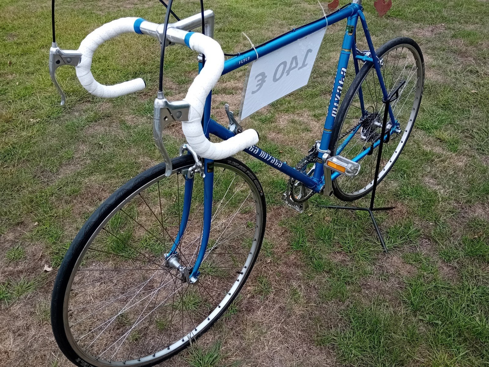 vintage koersfiets ,  Koga Miyata ,oude koersfiets, Frein sur jante, 57 à 61 cm, Enlèvement, 28 pouces