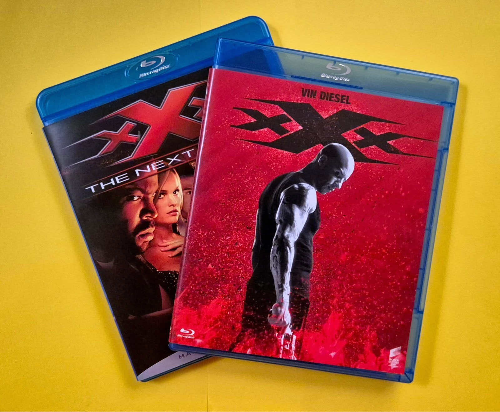 2x Blu Ray 📀 Triple X 1 & 2 - xXx - Vin Diesel, Enlèvement ou Envoi, Comme neuf, Action