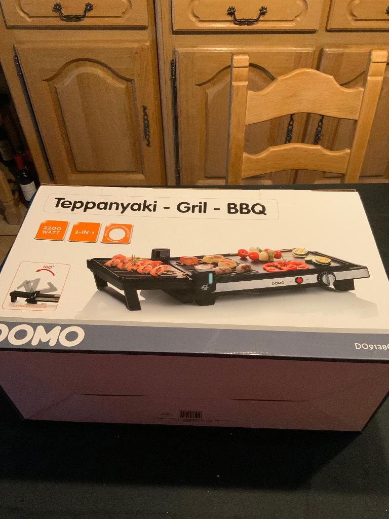 Grill Tepannyaki  Domo, Electroménager, Enlèvement ou Envoi, Neuf