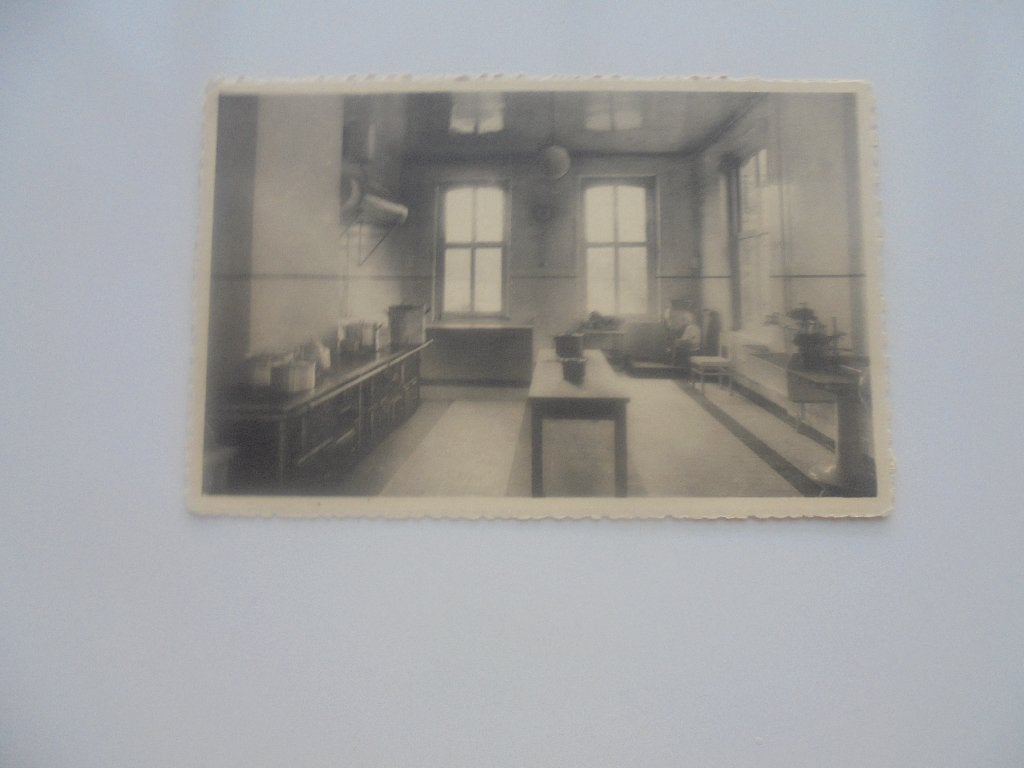 l'heureux abri -cahteau de solières - la cuisine, Verzenden, 1920 tot 1940, Gelopen, Luik