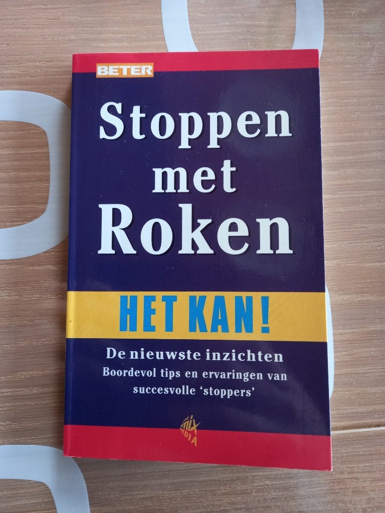 Boek: Stoppen met Roken – Het Kan!, Boeken, Gezondheid, Dieet en Voeding, Ophalen, Zo goed als nieuw