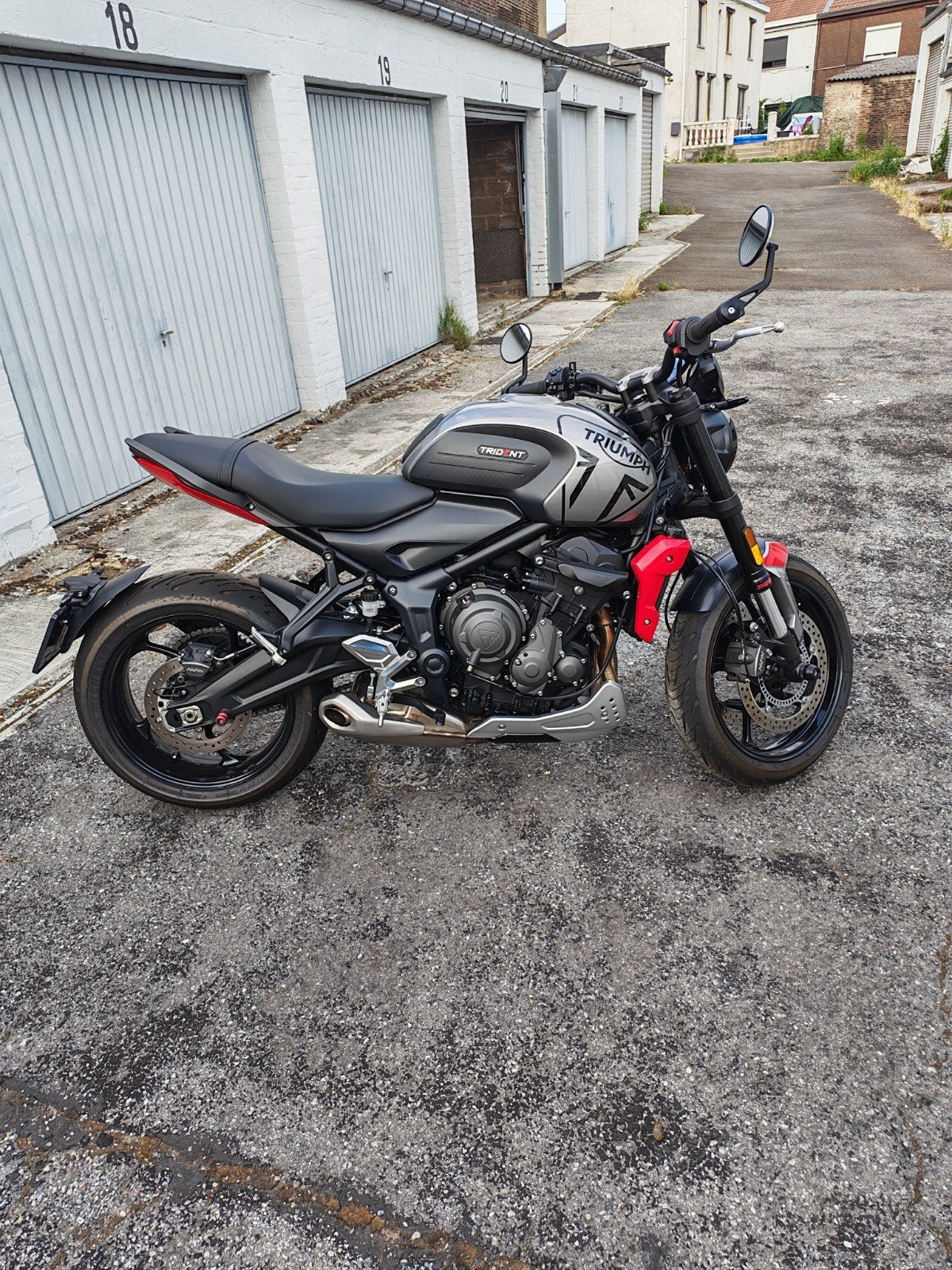 Trident 660 2023 3610km !, Motos, Permis Moto A, Plus de 35 kW, Contrôle de traction, 3 cylindres