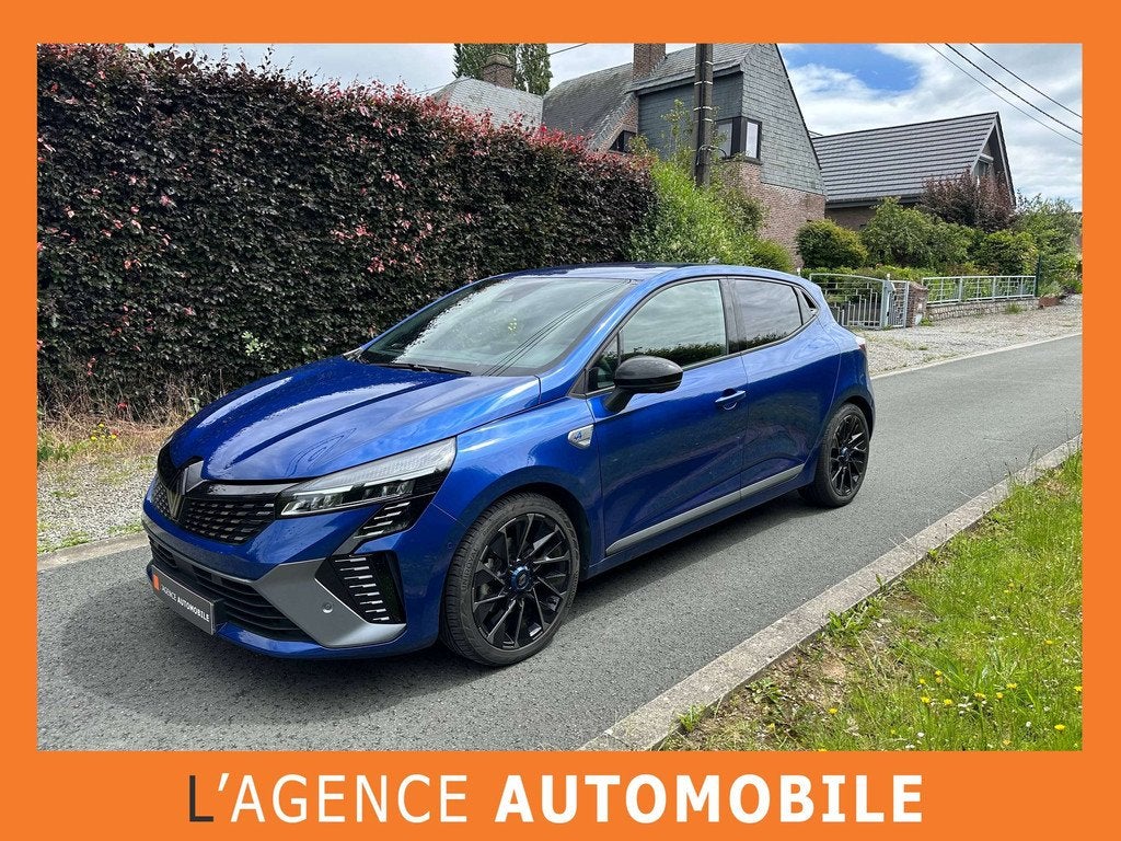 Renault Clio Hybrid 1.6i E-TECH - ESPRIT ALPINE - GARANTIE 1, Auto's, Gebruikt, 4 cilinders, Leder, Bedrijf