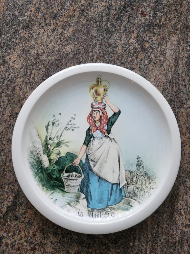 Prachtige antiek boord van BOCH, Ophalen of Verzenden