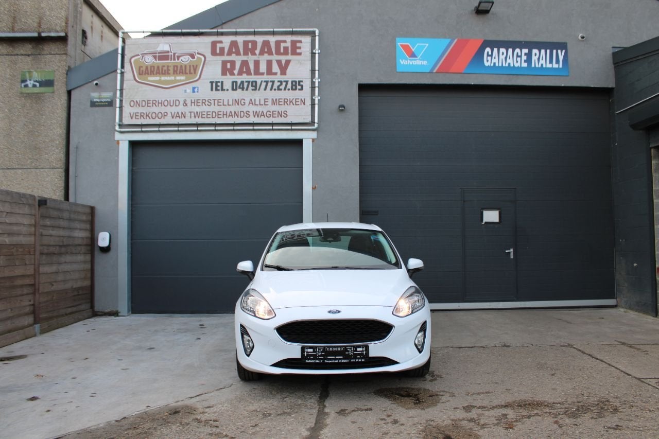 Ford Fiesta Trend (bj 2020), Auto's, 121 g/km, Stof, Euro 6, Wit