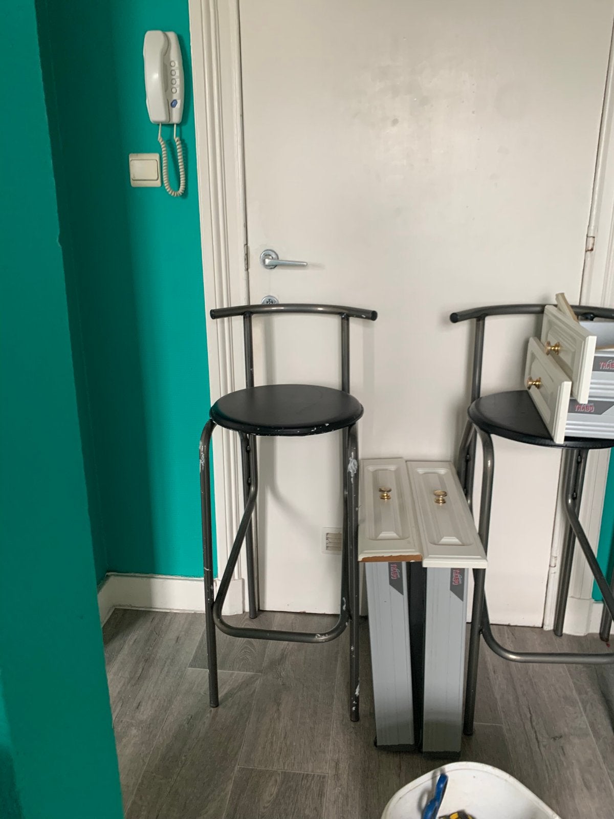 Four, evier, plaque, chaises , meuble …, Enlèvement, Utilisé, Gaz