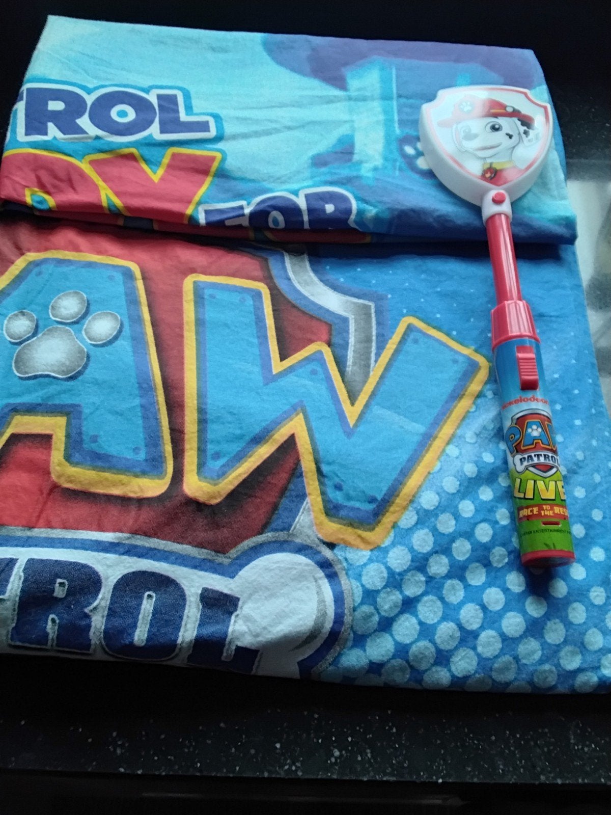 dekbedovertrek paw patrol, Ophalen, Dekbedovertrek