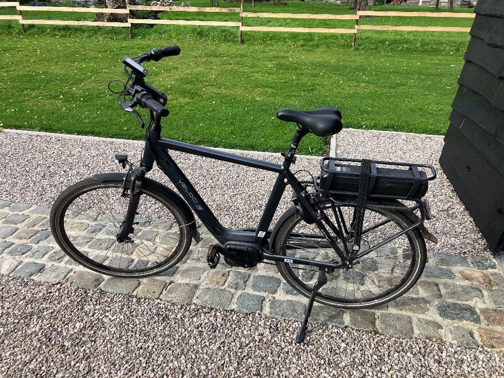 Elektrische herenfiets Veloci maat XL, Zo goed als nieuw, 59 cm of meer, 50 km per accu of meer, Ophalen