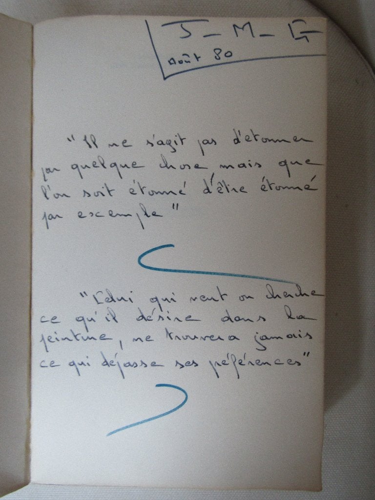 Remarquable livre "écrits complets" René Magritte + dédicace, Comme neuf, Autres sujets/thèmes, Enlèvement ou Envoi, René Magritte