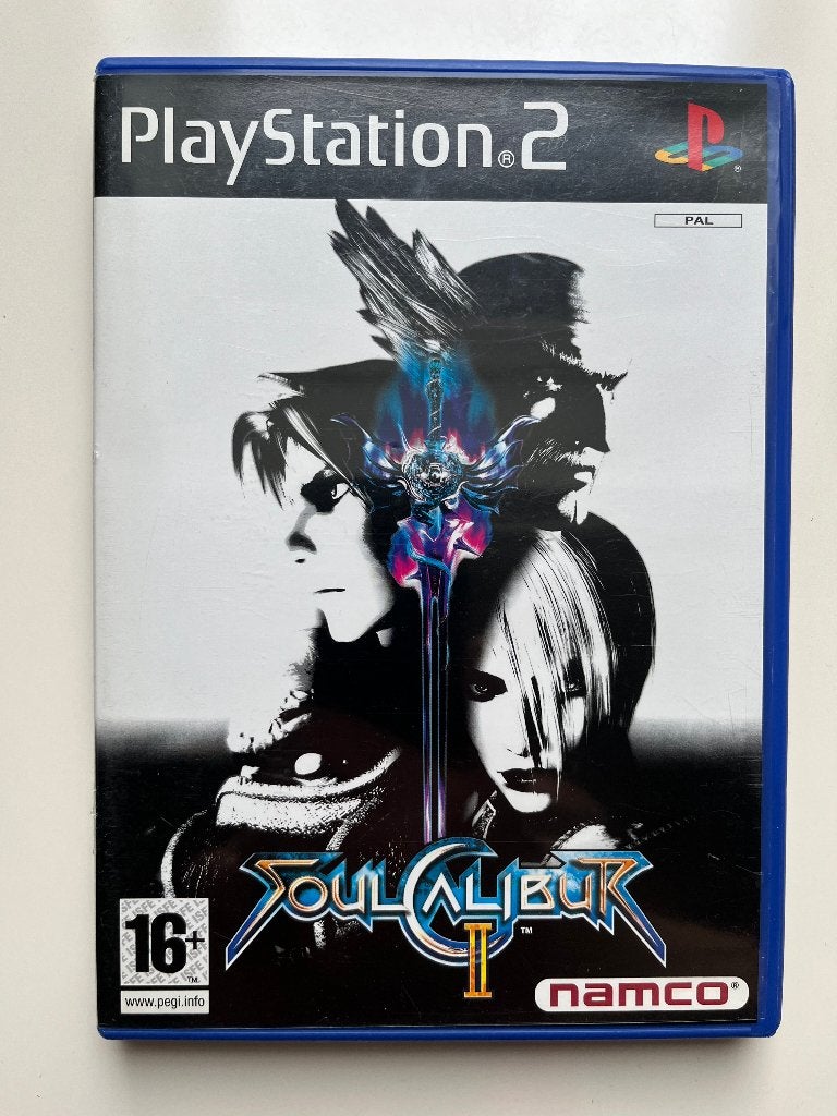 Soul Calibur 2 Playstation 2 PAL, Vechten, 2 spelers, Ophalen of Verzenden, Zo goed als nieuw