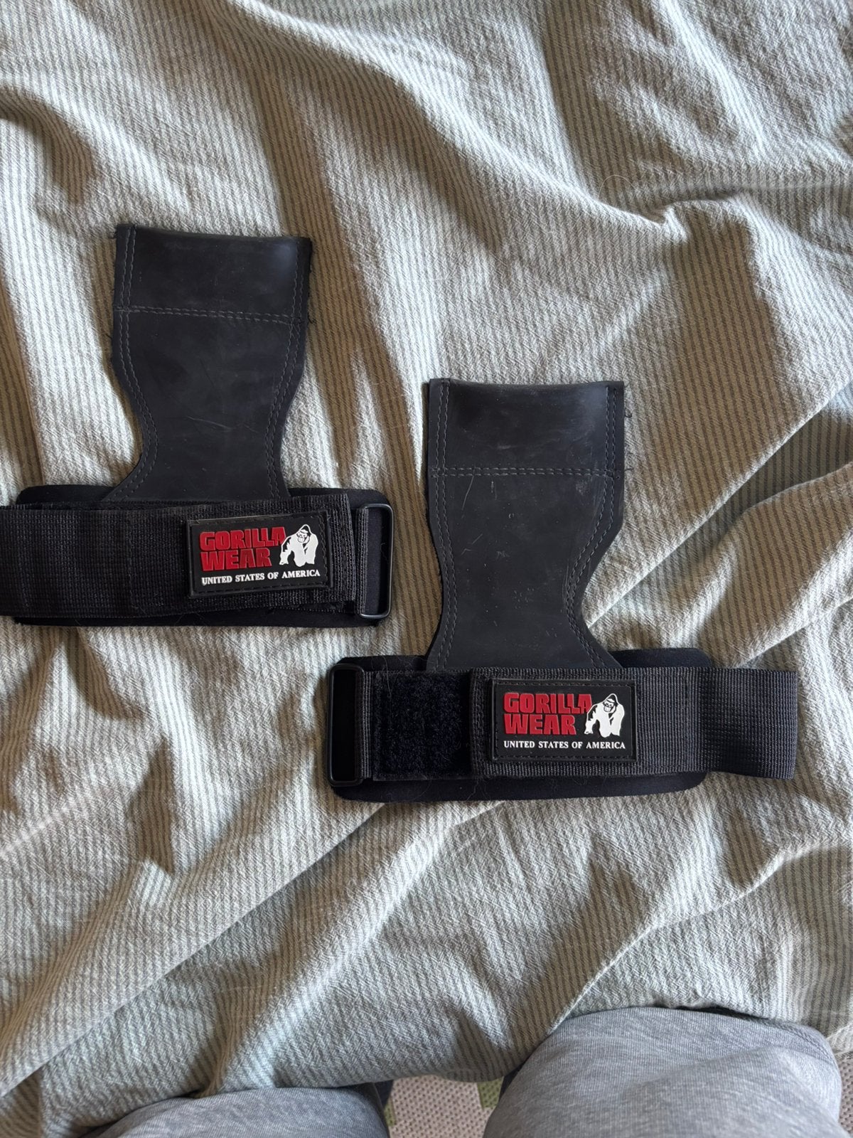 Lifting straps, Sport en Fitness, Ophalen, Zo goed als nieuw