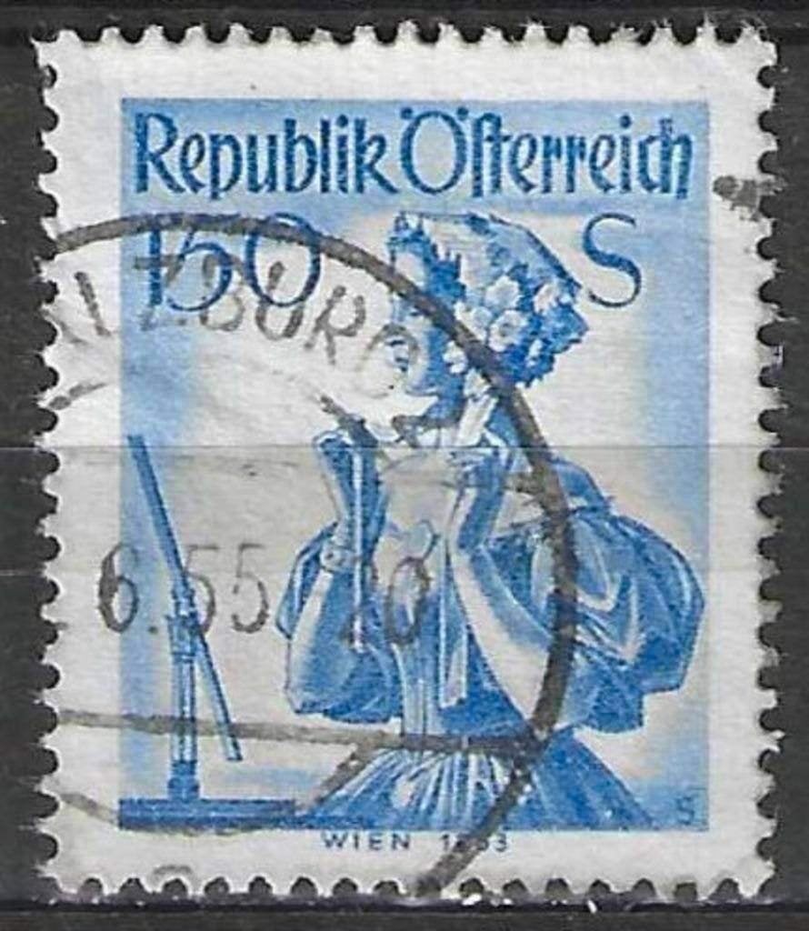 Autriche 1951/1952 - Yvert 803 - Costumes (ST), Timbres & Monnaies, Timbres | Europe | Autriche, Envoi, Affranchi