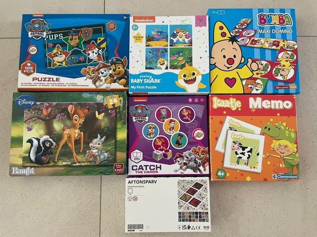 Puzzels en spelletjes, Ophalen, Nieuw