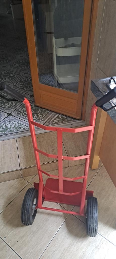 Diable de transport, Ophalen