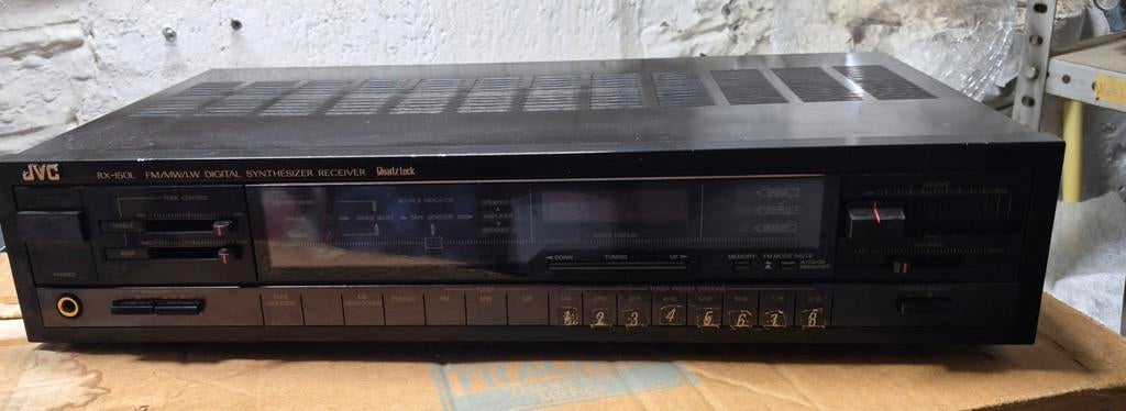 JVC RX150L digital synthesizer réserver., TV, Hi-fi & Vidéo, Enlèvement ou Envoi, JVC, 60 à 120 watts, Utilisé