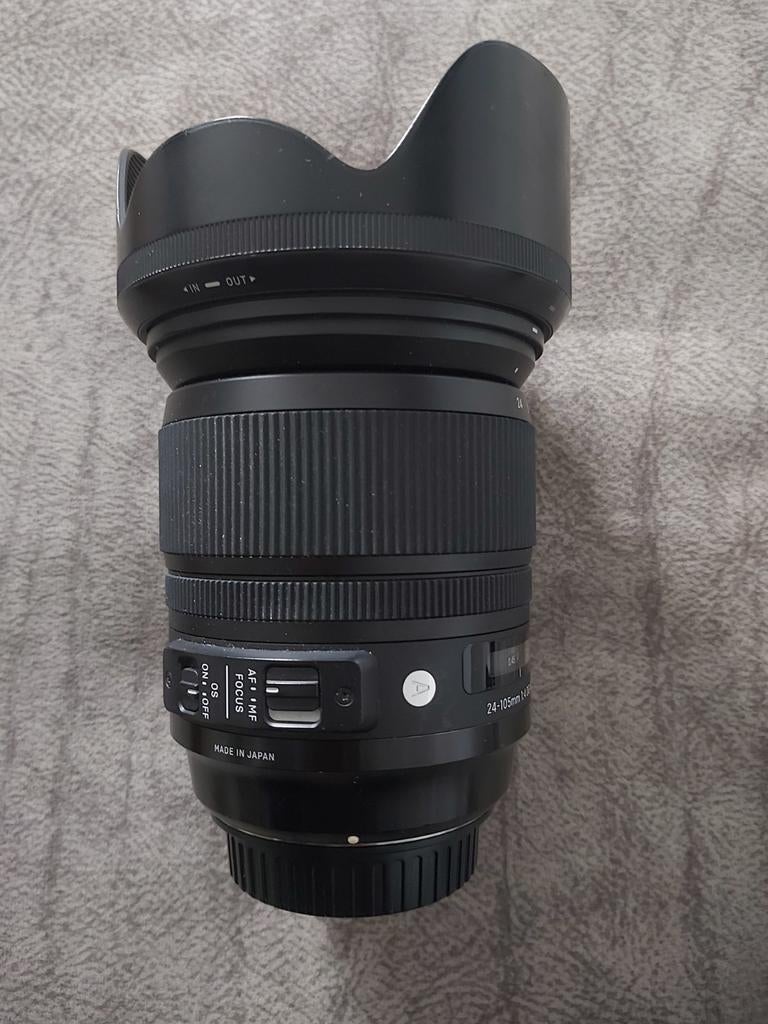 Sigma 24-105mm F4 DG OS HSM Art Canon, Ophalen of Verzenden, Zo goed als nieuw, Standaardlens, Zoom
