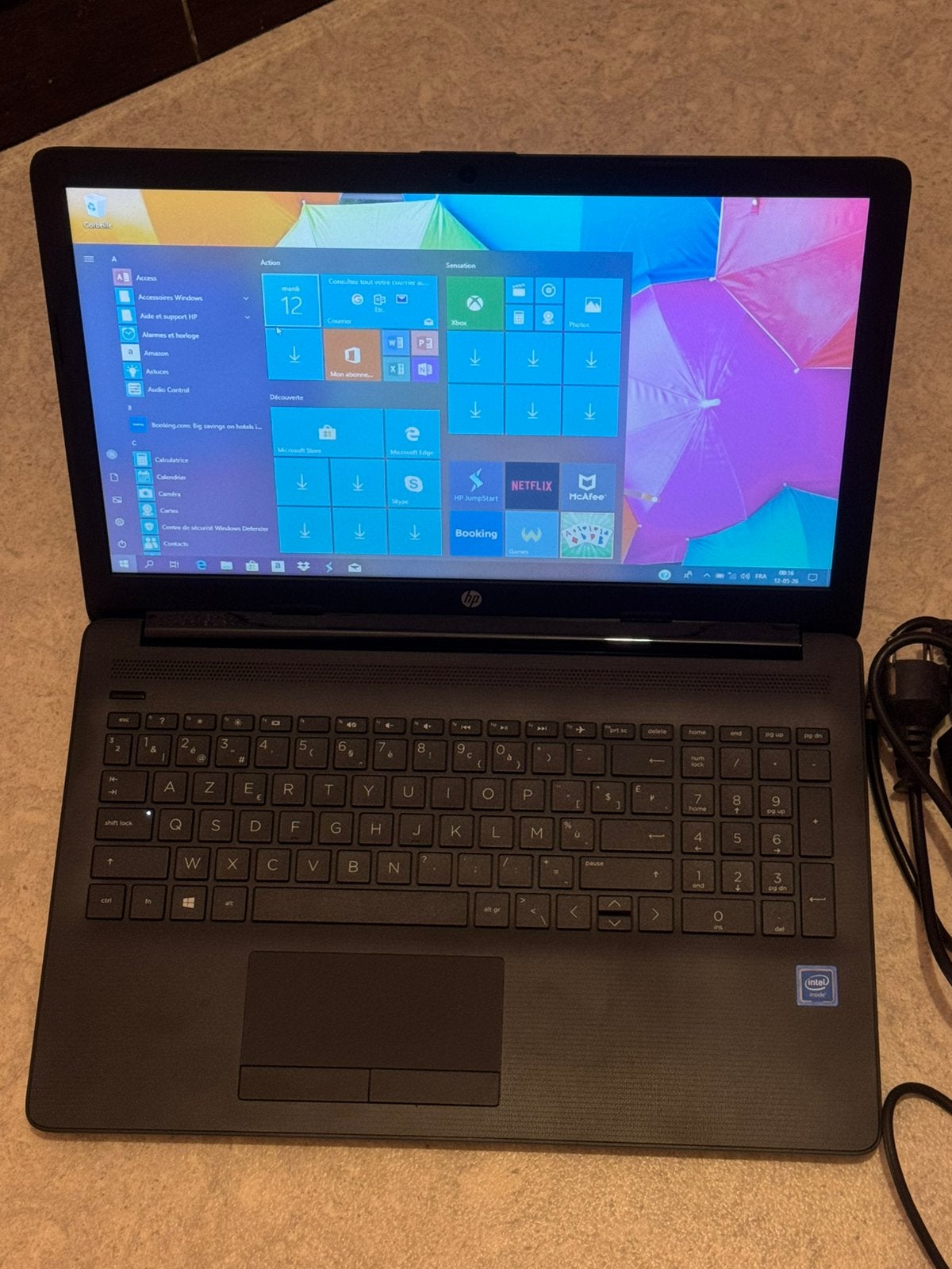 Pc HP notebook -15-da0110nb, Comme neuf, Enlèvement, Gaming, SSD