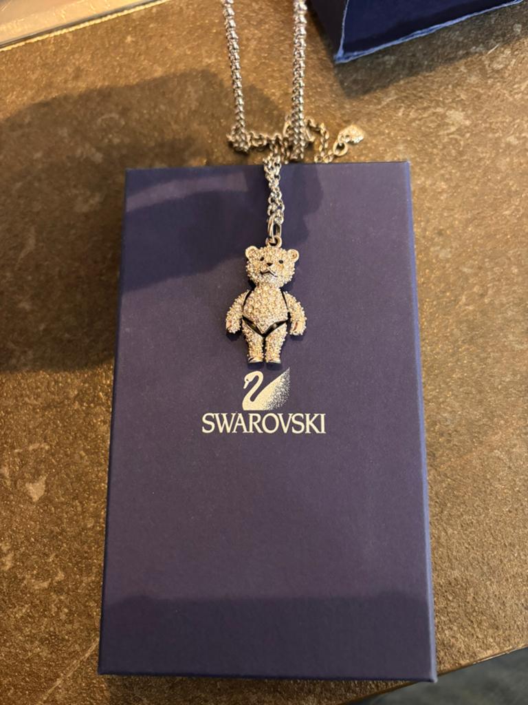 Swarovski ketting, Neuf, Pierre ou Minéral, Avec cristal, Enlèvement
