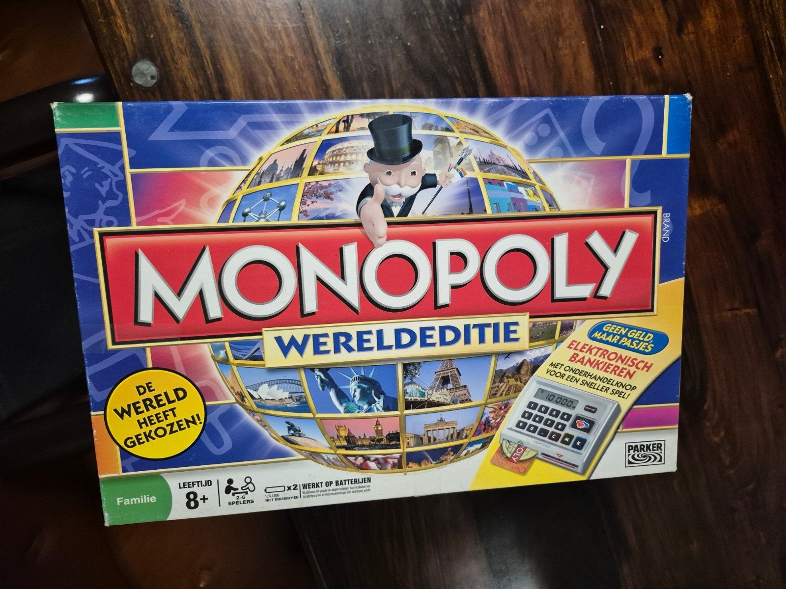 Édition Monopoly World, Enlèvement ou Envoi