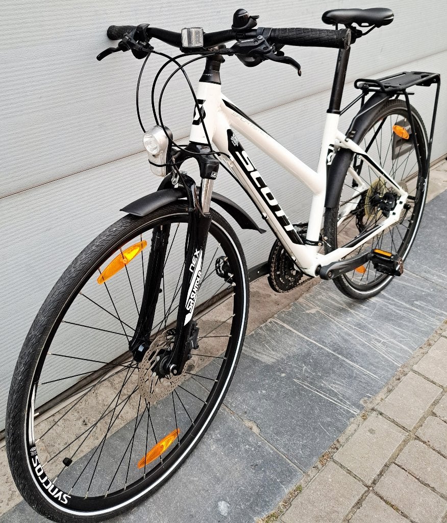 VTC Scott sportster 28pouces prix350€048981/3734, Moins de 47 cm, Frein à main, Comme neuf, Enlèvement