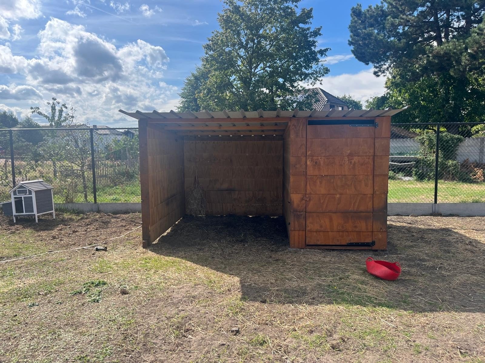 stal met reeds coating tegen regen, Animaux & Accessoires, Chevaux & Poneys | Autres trucs de cheval, Enlèvement, Comme neuf