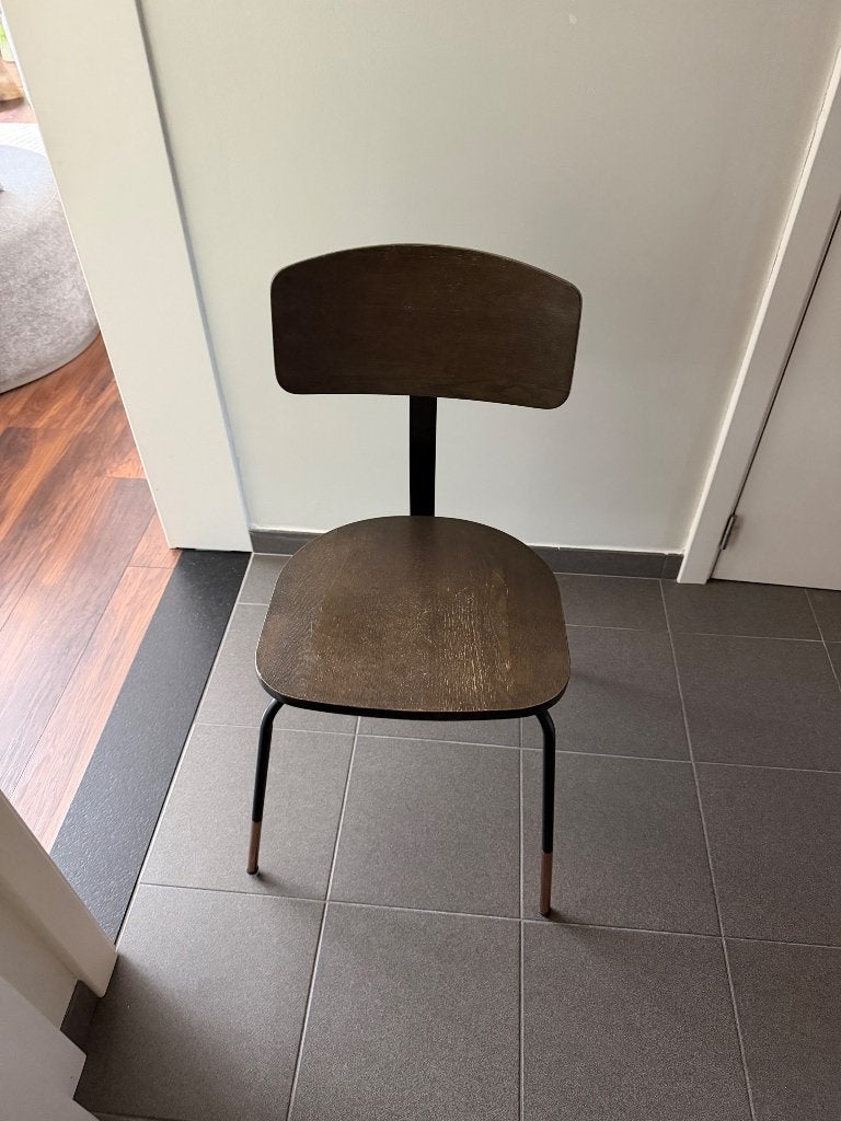 Moca / Vitra style stoel (Replica), Huis en Inrichting, Ophalen, Hout