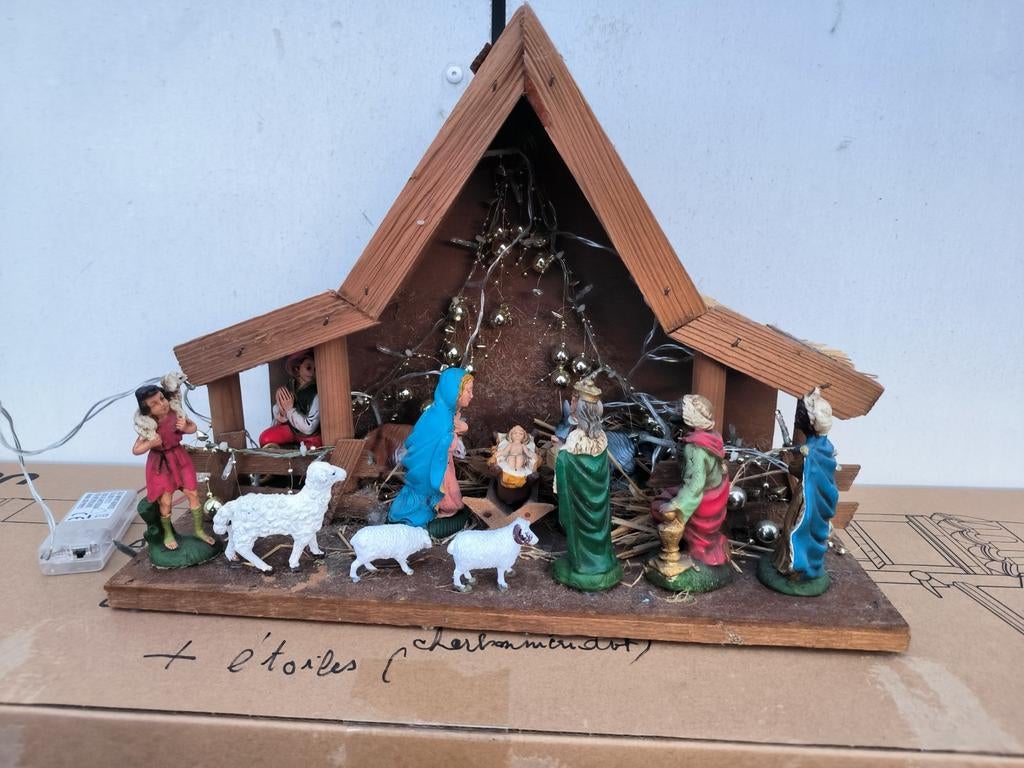 Crèche de Noël complète