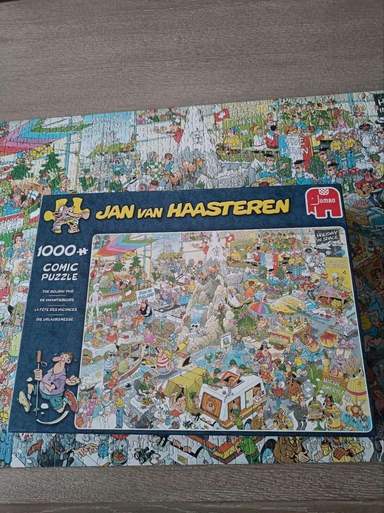 Puzzel Jan van Haasteren, Ophalen of Verzenden, 500 t/m 1500 stukjes, Zo goed als nieuw, Legpuzzel