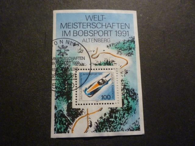 Duitsland/Allemagne 1991 Mi BL 23(o) Gestempeld/Oblitéré, Envoi