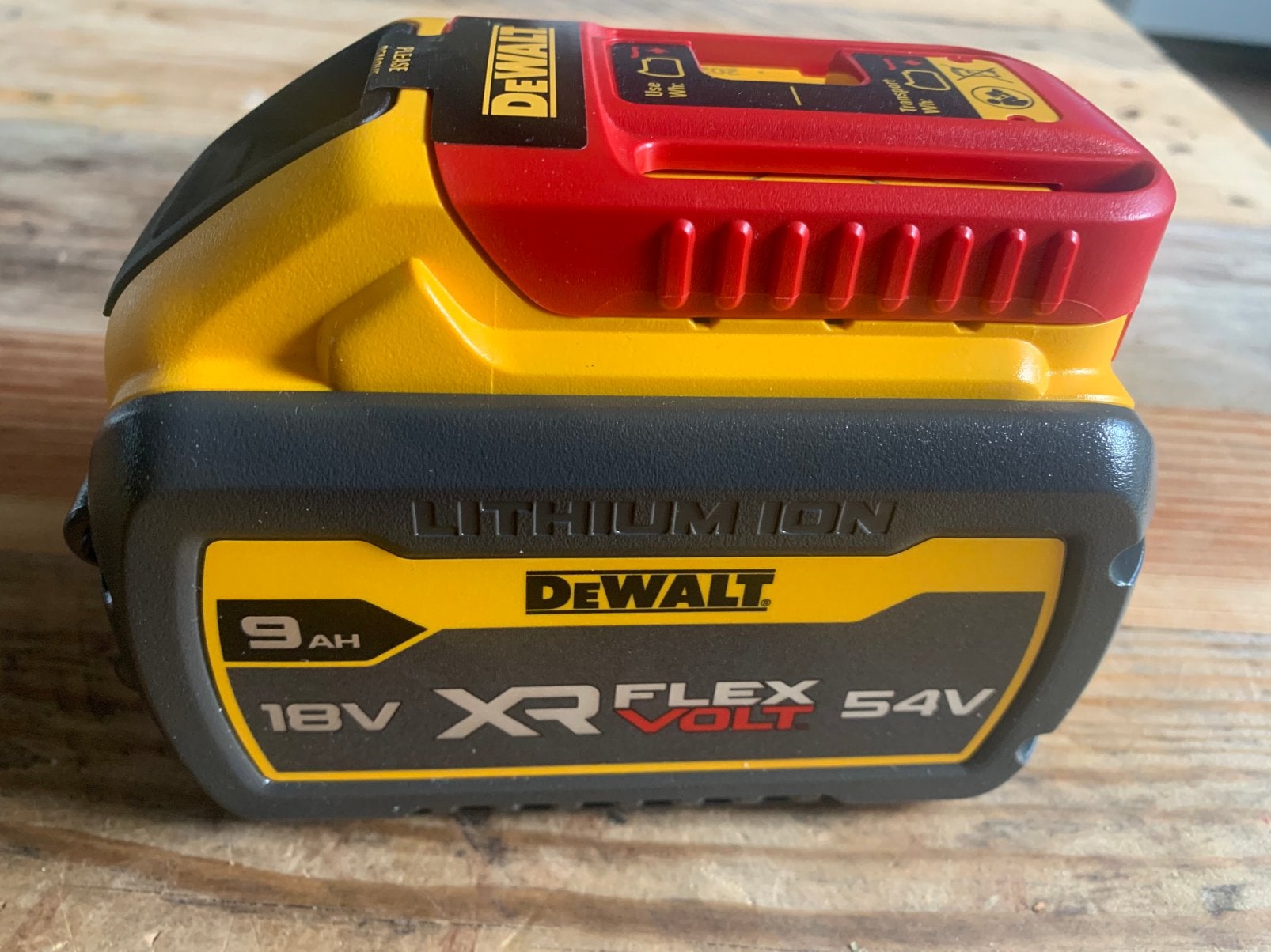 Nieuw Dewalt Accu DCB547 54v/18v 9Ah, Ophalen of Verzenden, Zo goed als nieuw