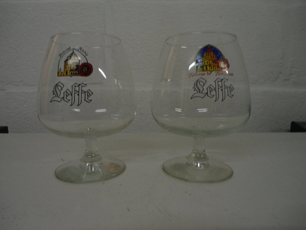 leffe bierglazen 20 cl, 25 cl, 33 cl, allerlei soorten Nieuw, Verzamelen, Ophalen of Verzenden, Nieuw, Leffe
