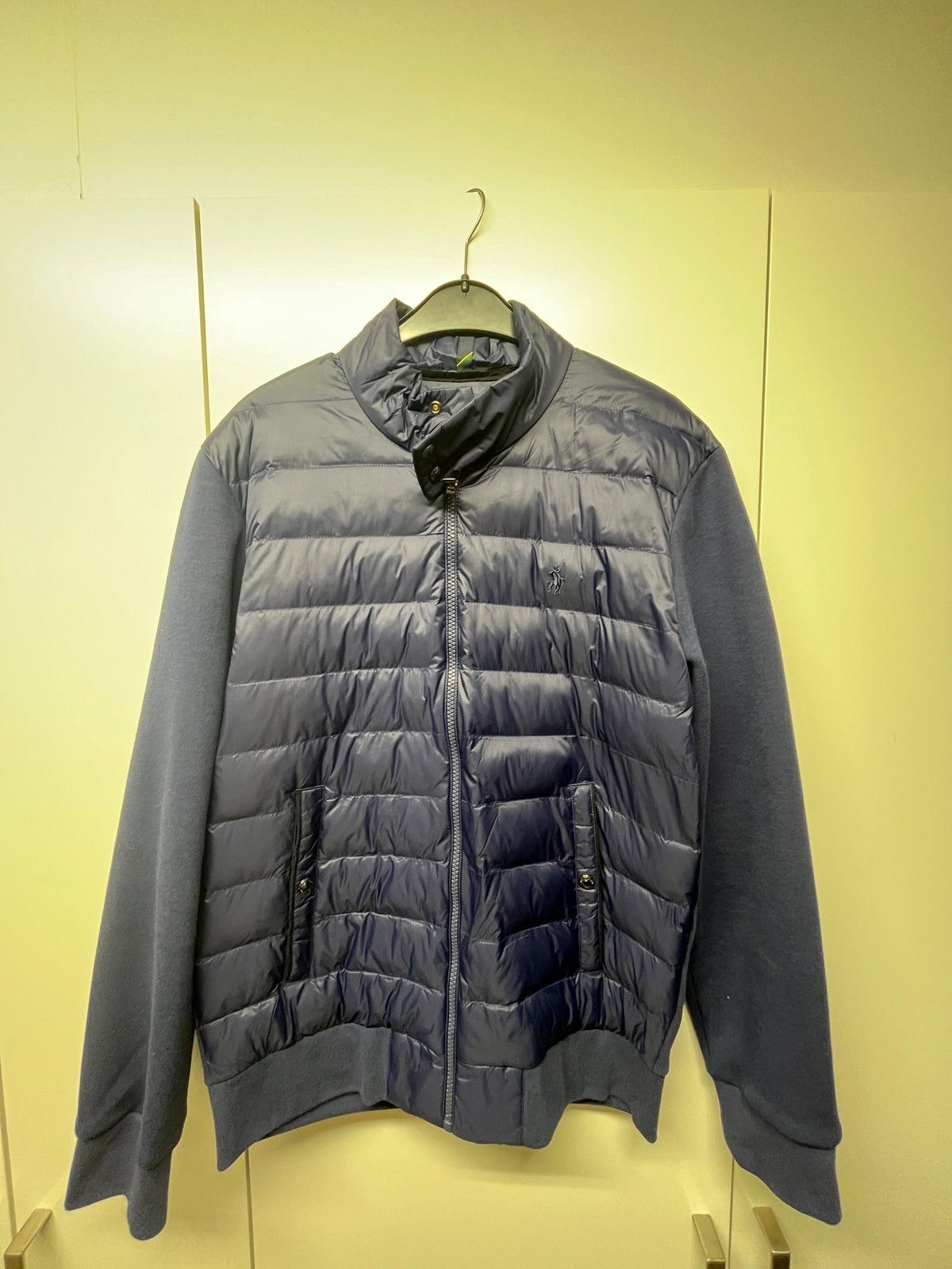 Quilted Jas , Polo Ralph Lauren, small, Kleding | Heren, Ophalen of Verzenden, Zo goed als nieuw, Maat 46 (S) of kleiner, Blauw