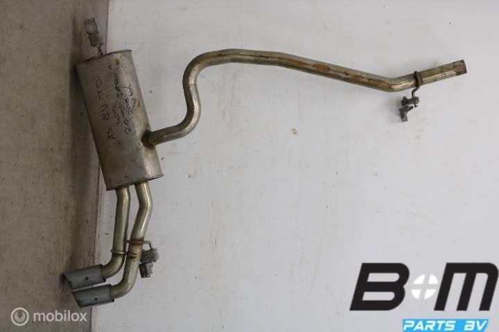 Einddemper / uitlaat Audi A3 8V TDI Quattro 5Q6253611AB, Gebruikt