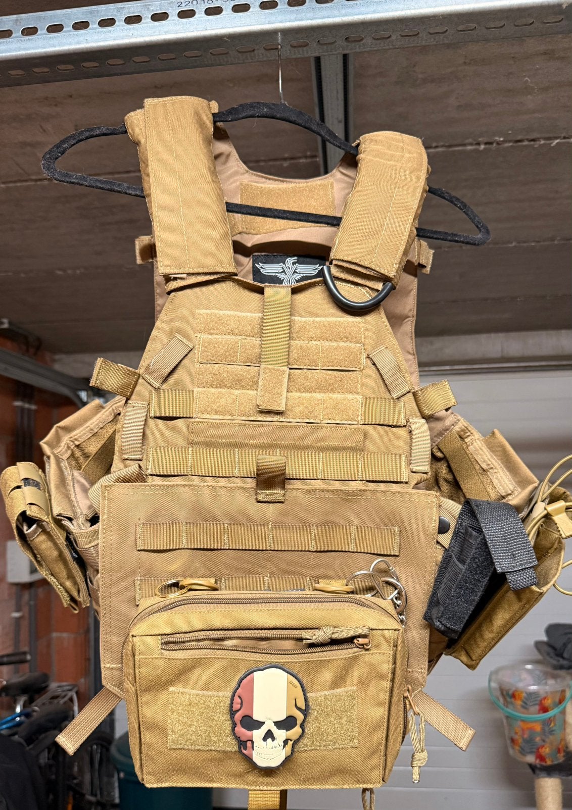 Plate carrier desert color, Hobby & Loisirs créatifs, Costumes, Matériel de théâtre & Jeux de rôle, Enlèvement, Comme neuf
