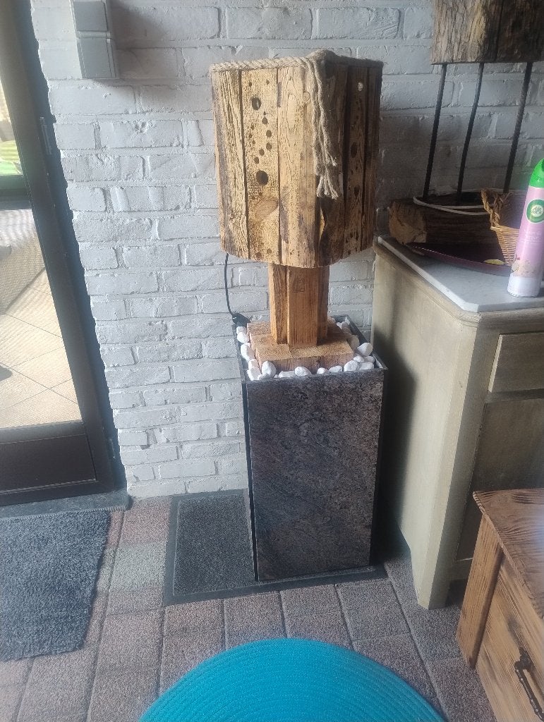 lamp op zuil, Ophalen, Nieuw, Overige materialen, 50 tot 75 cm