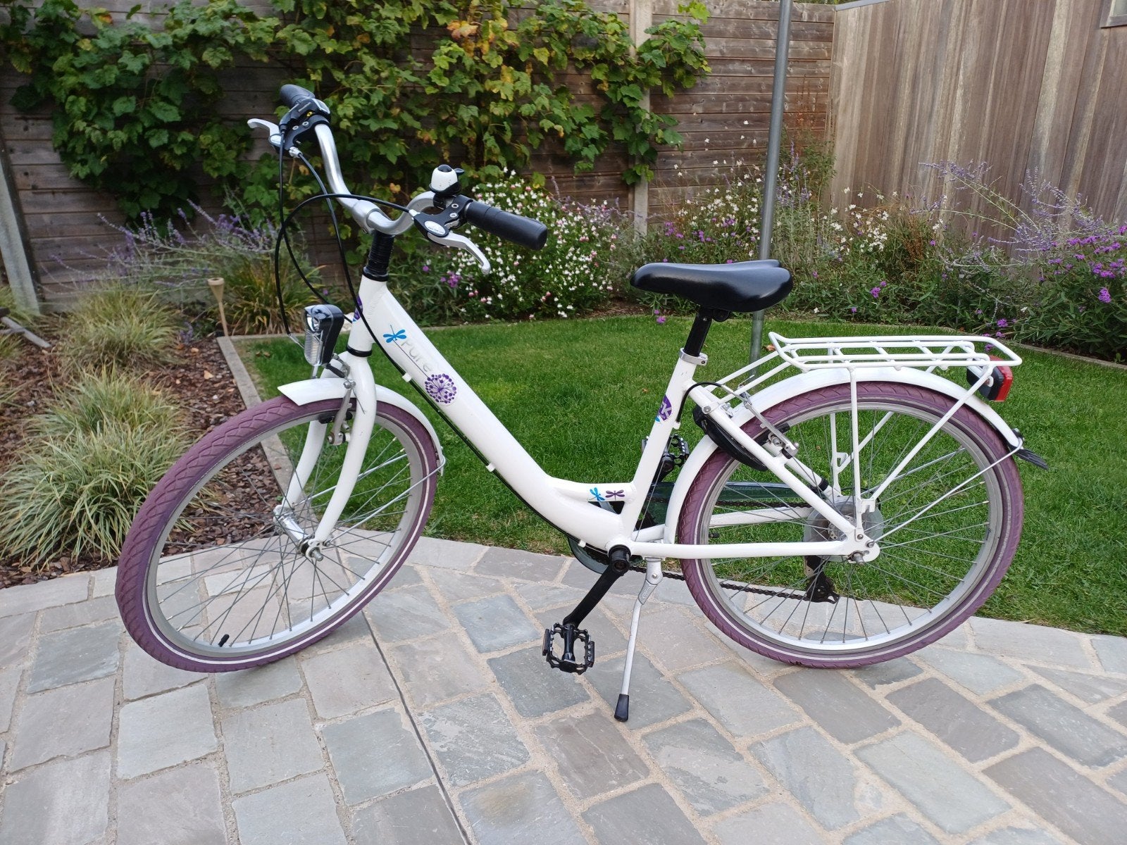 Fiets meisjes 24 inch, Fietsen en Brommers, Ophalen, Gebruikt, Velgrem, 20 inch of meer