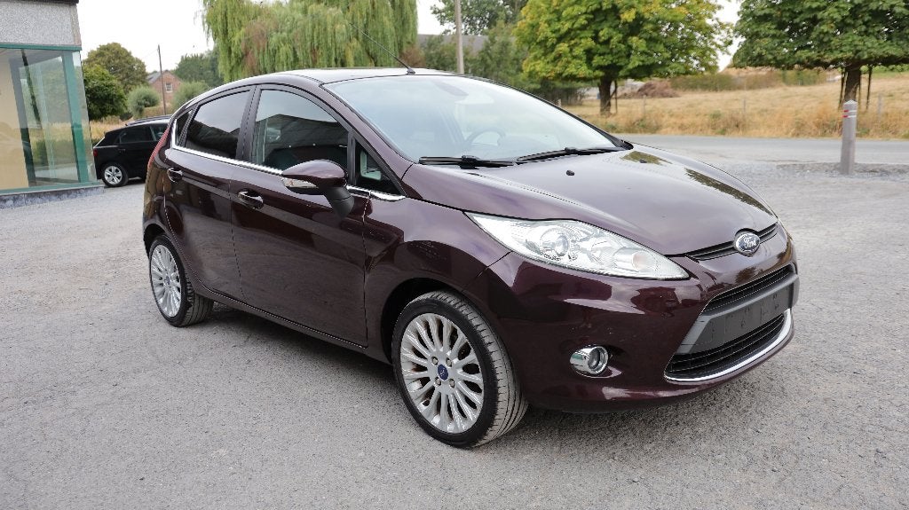 Ford Fiesta 1,2i 2011 Airco-Alu velgen-Zetec motor, Auto's, Euro 5, Stof, Overige kleuren, 5 deurs