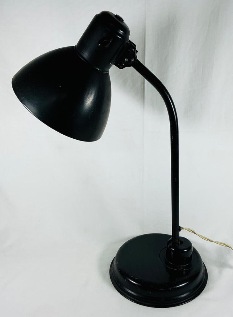 Lampe industrielle en métal Bauhaus design vintage antique, Enlèvement ou Envoi