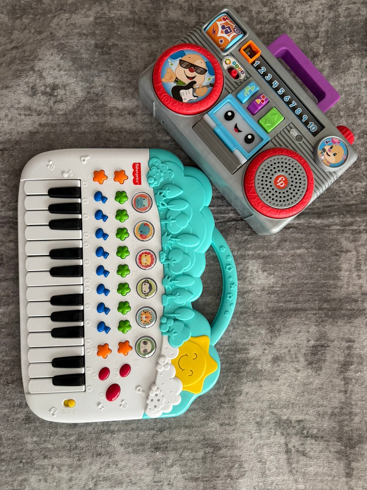 Fisher price radio en piano, Enlèvement, Utilisé