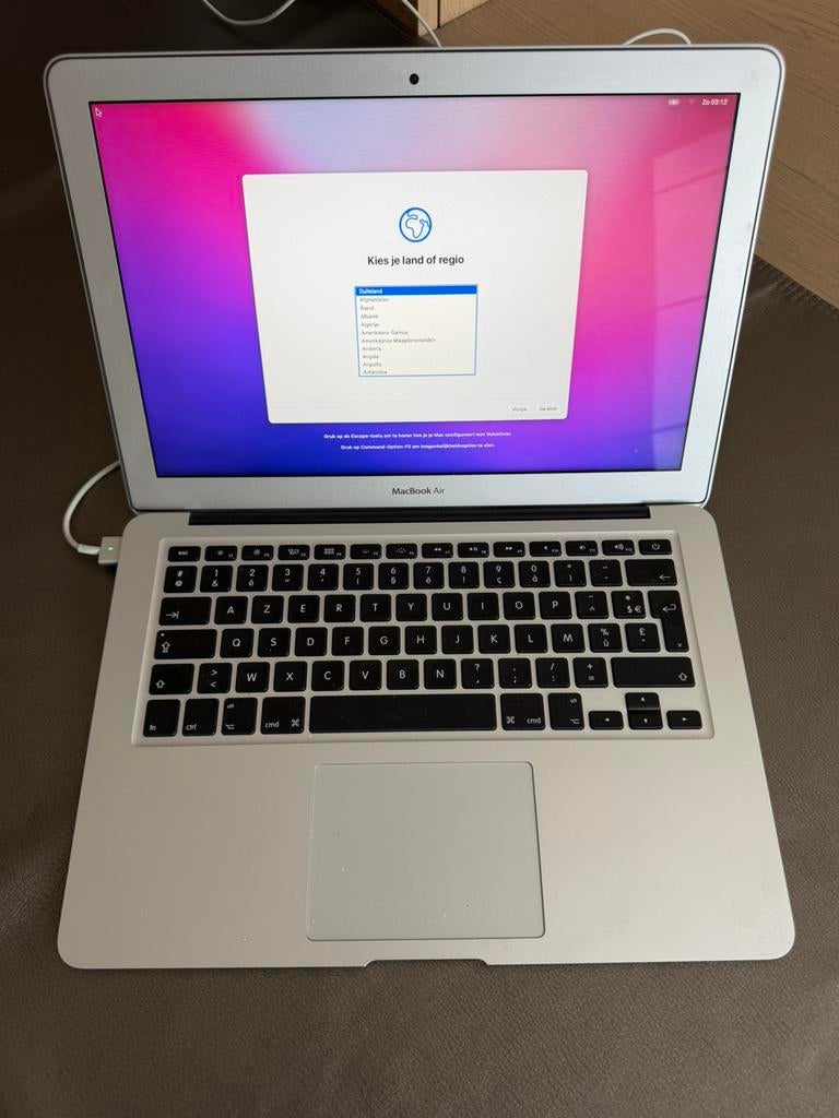 Macbook air, Computers en Software, Apple Macbooks, Ophalen, Gebruikt, 8 GB, 13 inch