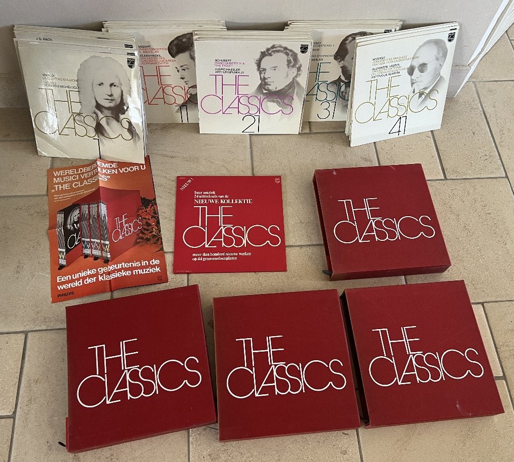 Klassieke LP-collectie The Classics / Philips, Cd's en Dvd's, Vinyl | Klassiek, Ophalen of Verzenden, Zo goed als nieuw, LP