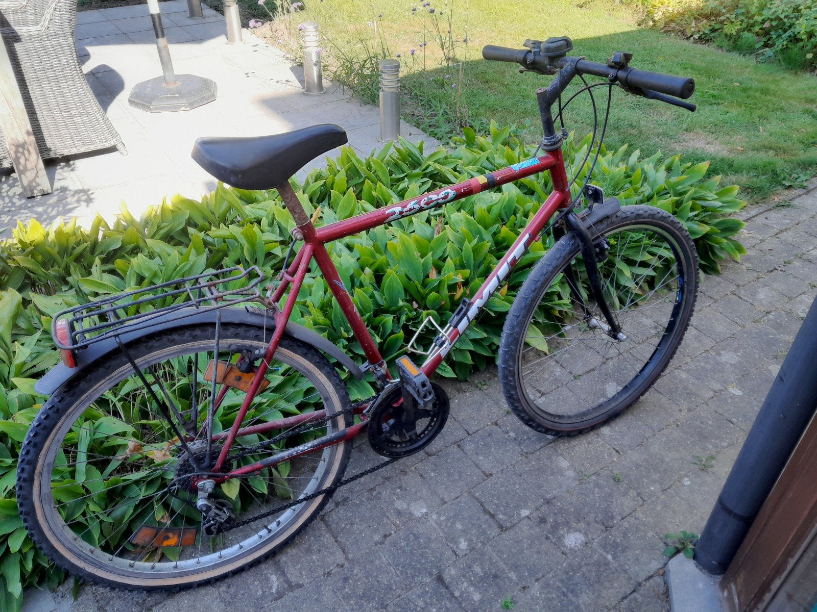 herenfiets, Enlèvement, Vitesses