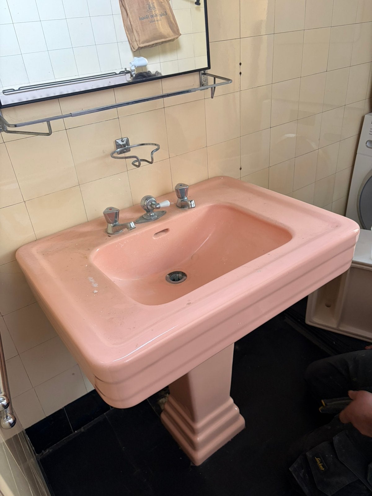 Lavabo vintage, Ophalen, Gebruikt