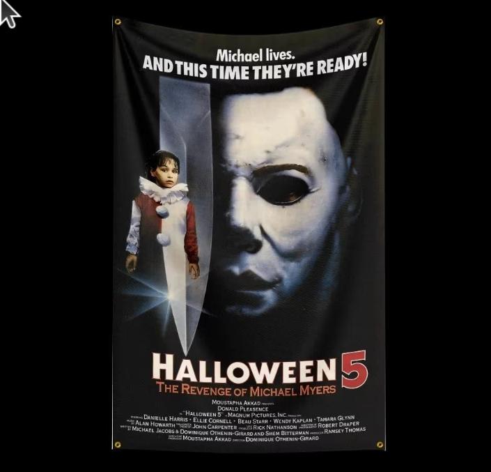 Grote horror vlaggen Halloween (150x90cm), Diversen, Ophalen of Verzenden, Nieuw